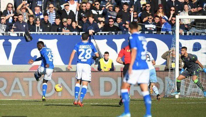  蓝鹰拉齐奥客场逆袭登欧战区  